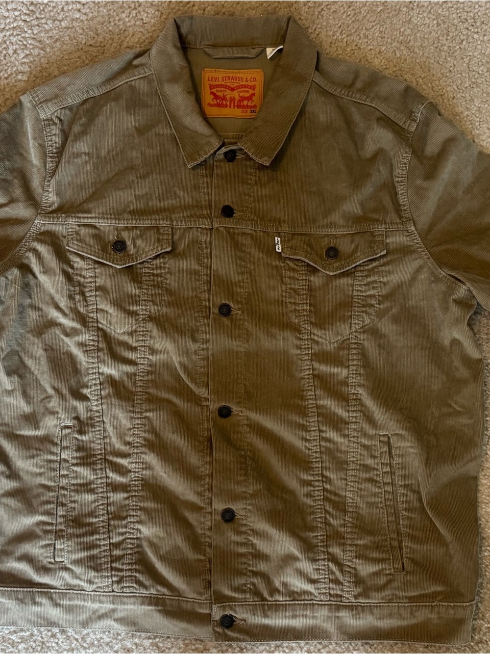 Levi's Tan Coudroy Utility Jacket